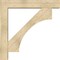 Ekena Millwork Westlake Block Rough Sawn Bracket w/ Offset Brace, Douglas Fir, 8"W x 46"D x 46"H BKT0806X46X46WTL05RDF - alternate 2